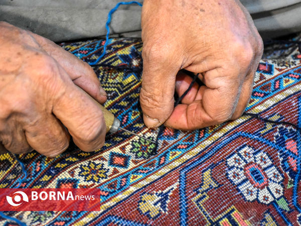 رفوگری فرش دستباف ، هنری اصیل اما گمنام
