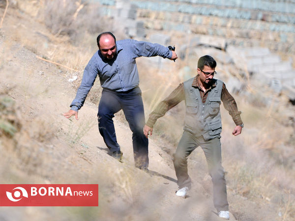 در مسیر ارنگه جاده چالوس با خبرنگاران غرب تهران