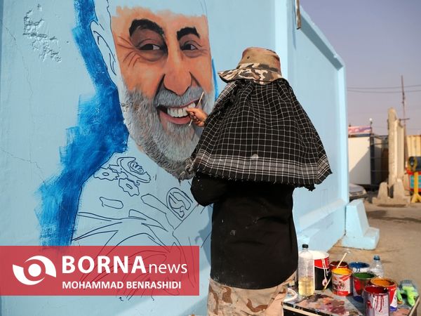 دلدادگان حسینی مرز شلمچه