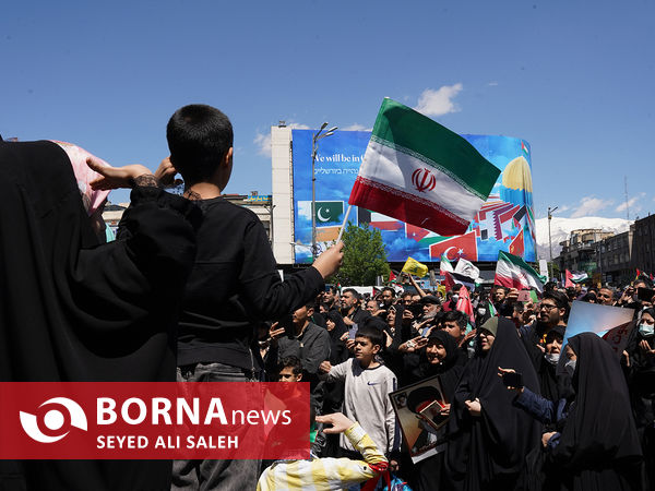 راهپیمایی روز جهانی قدس در تهران