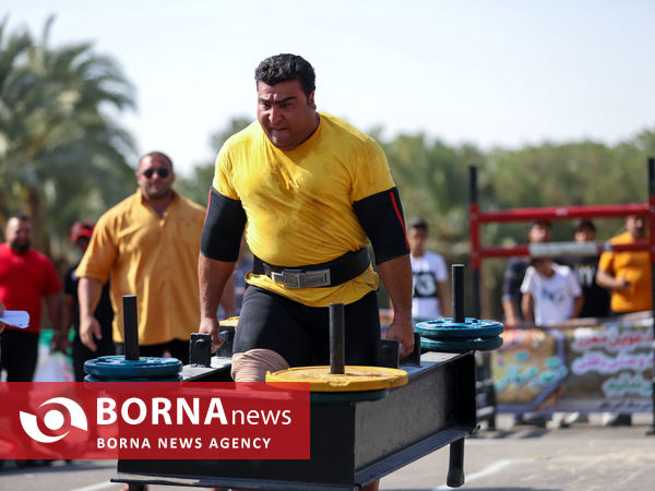 فینال مسابقات قویترین مردان کارگری