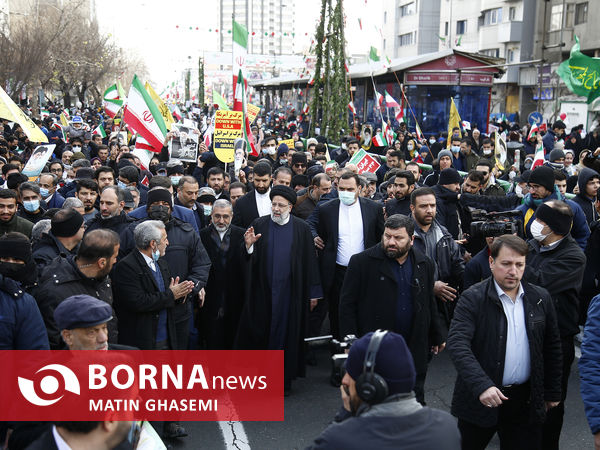 راهپیمایی روز 22 بهمن با حضور رییس جمهور
