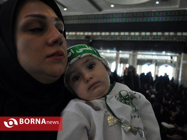 برگزاری مراسم شیرخواران حسینی در لرستان