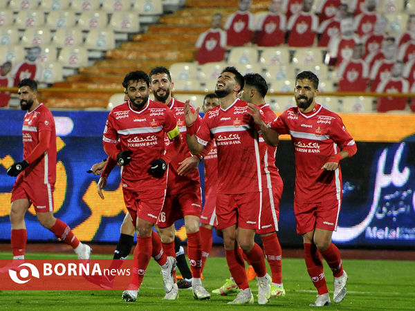 دیدار تیم های فوتبال پرسپولیس - ویستا توربین