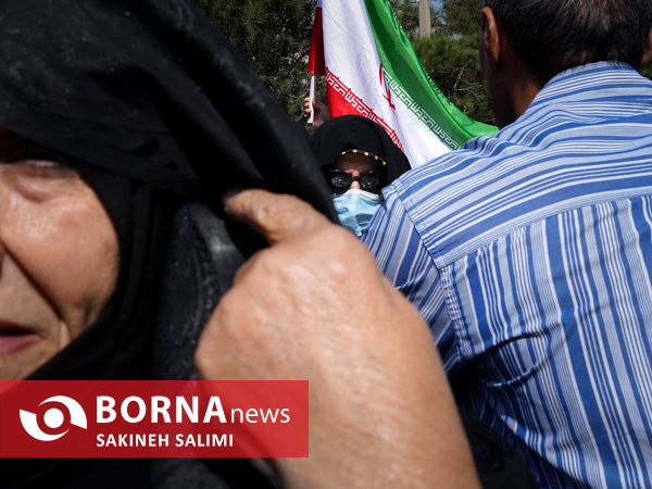 تشییع پیکر طلبه شهید آرمان علی‌وردی