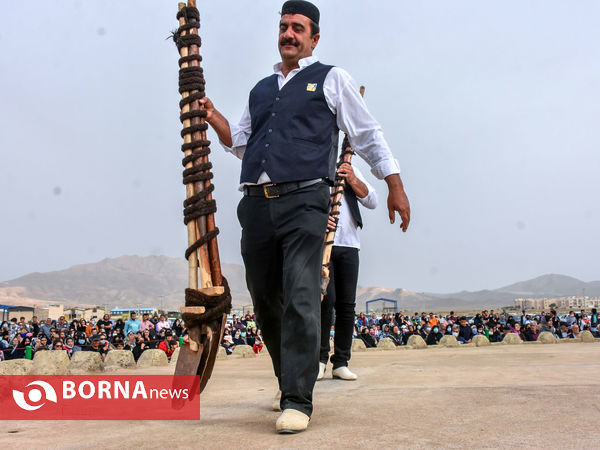 مراسم بیل‌گردانی در «نیم‌ور محلات»