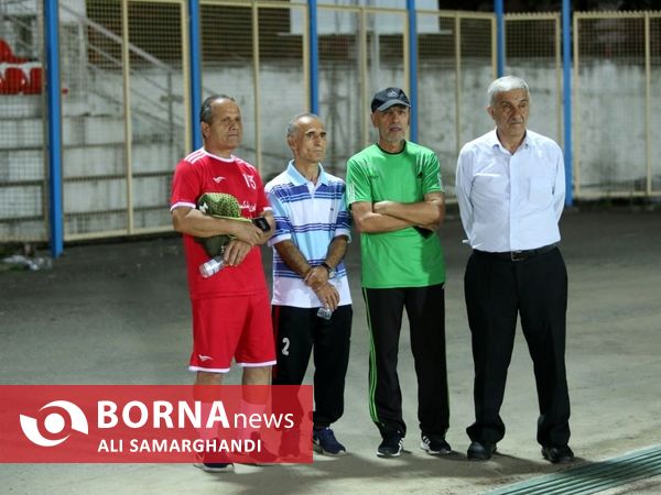 دیدار دوستانه فوتبال پیشکسوتان سپیدرود _ استقلال رشت