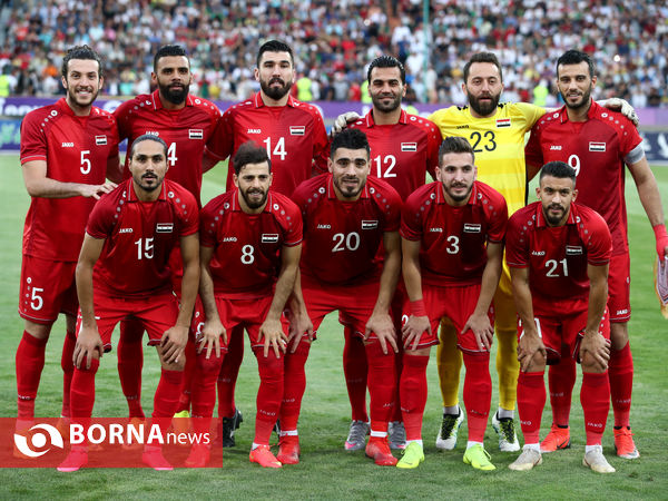 دیدار دوستانه تیم های ایران - سوریه