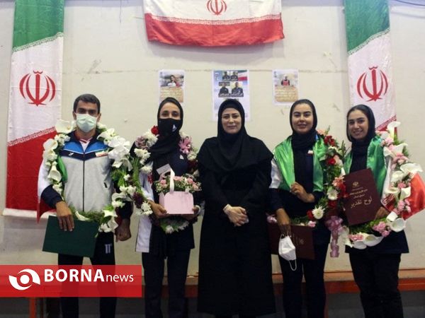 مراسم استقبال از مقام آوران مسابقات انتخابی المپیک _ بندرانزلی