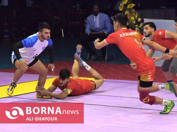 فینال کبدی قهرمانی جوانان جهان در ارومیه