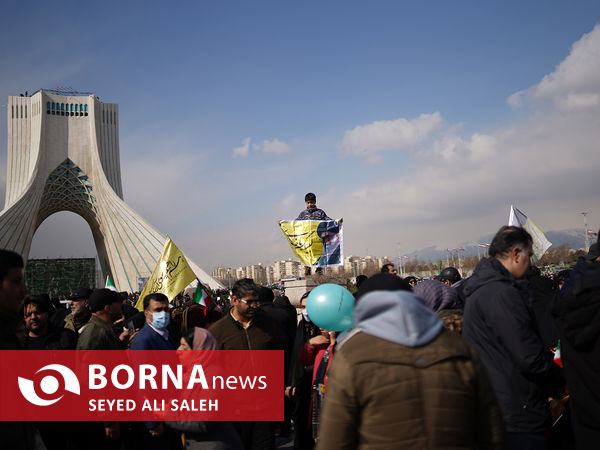 راهپیمایی ۲۲ بهمن - میدان آزادی تهران