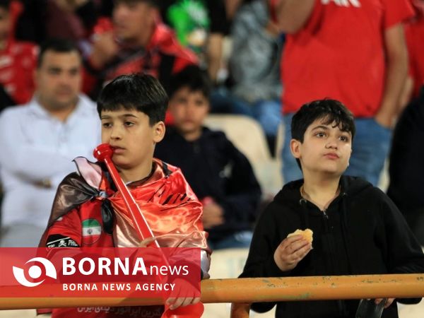 دیدار تیم های فوتبال پرسپولیس _ ملوان
