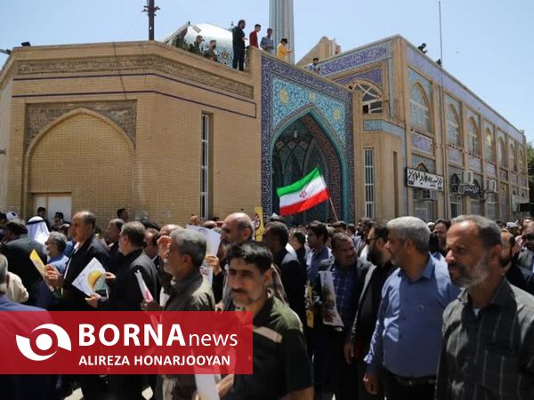 راهپیمایی روز جهانی قدس در خرمشهر