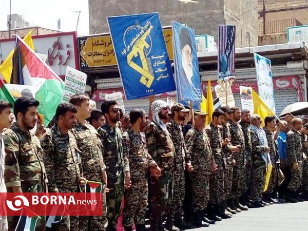 راهپیمایی روز جهانی قدس در پاکدشت