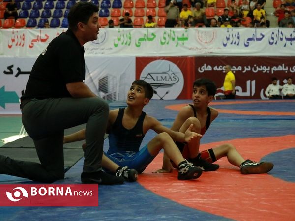 مرحله گروهی رقابت های کشتی خردسالان کشور گروه چهار- آبادان