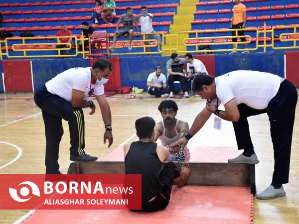 مسابقات چوب کشی در گرگان