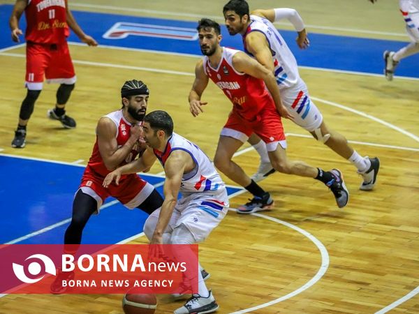 دیدار تیم های بسکتبال نبوغ - توفارقان