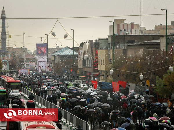 مراسم پیاده روی روز اربعین در تهران