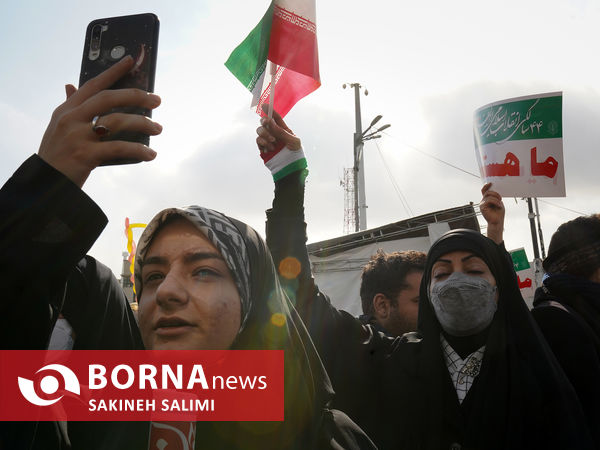 راهپیمایی ۲۲ بهمن تهران -۱