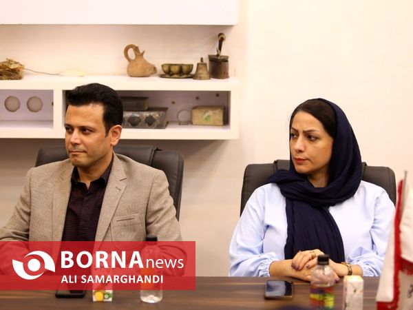 نشست خبری رییس هیات بسکتبال استان گیلان با اصحاب رسانه