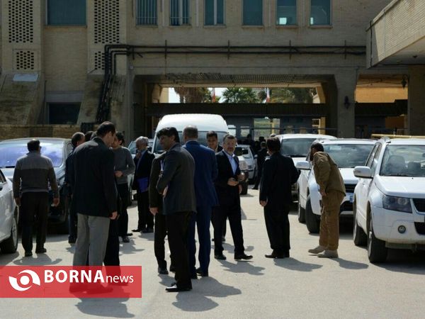 روسای فدراسیون‌ها ورزشی در نقاط صفر مرزی قصرشیرین