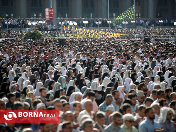 اقامه نماز عید سعید فطر در مصلای امام خمینی (ره)