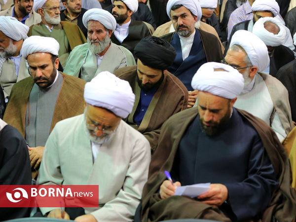 دیدار اعضای مجمع نمایندگان طلاب و فضلای حوزه علمیه قم