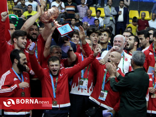 درحاشیه اختتامیه جام جهانی کشتی فرنگی 2016- شیراز