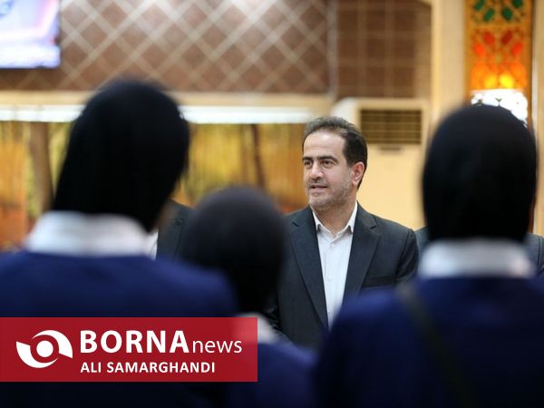 دیدار مدیرکل ورزش و جوانان استان گیلان باتیم ملی فوتبال بانوان ایران