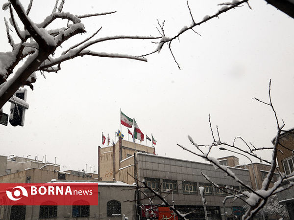 بارش برف در تهران -2