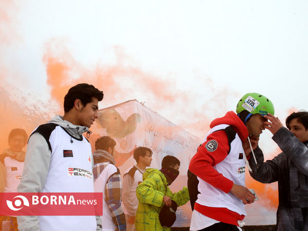 پارکور در برف