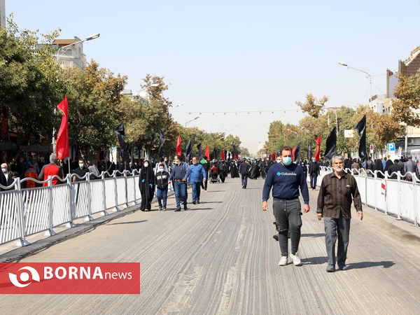 حال و هوای مشهدالرضا در روز اربعین