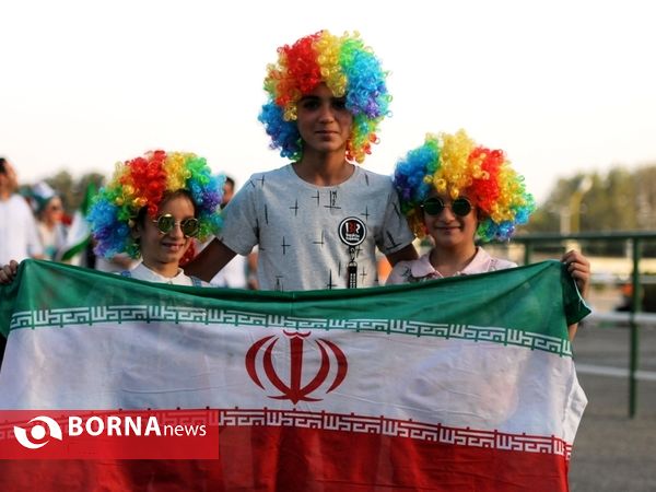 حاشیه های استادیوم آزادی پیش ازبازی ایران و پرتغال