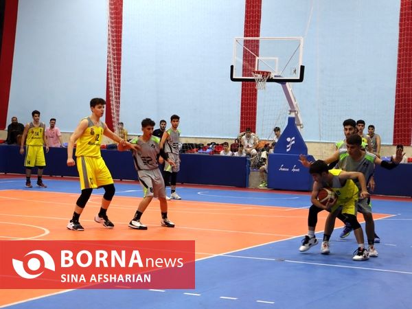 مسابقات بسکتبال قهرمانی نوجوانان استان آذربایجان‌غربی