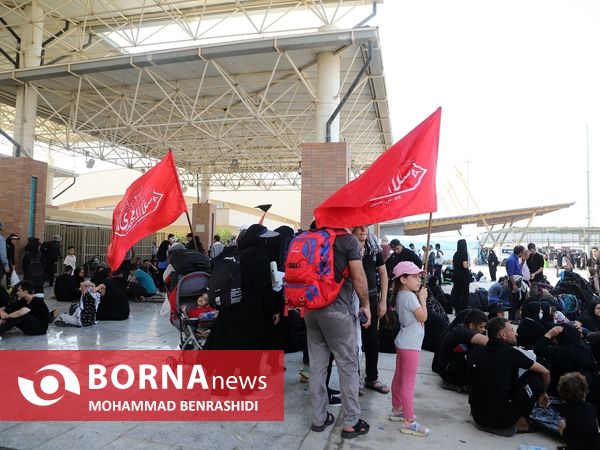 دلدادگان حسینی مرز شلمچه