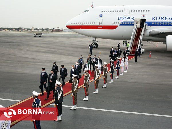 ورود نخست وزیر کره جنوبی به تهران