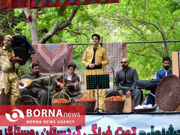 چهارمین جشنواره توت فرنگی کردستان