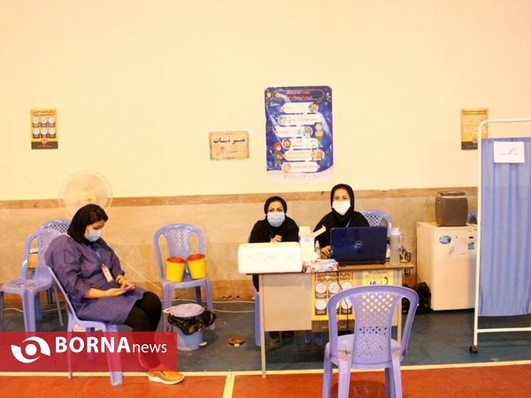 واکسیناسیون فرهنگیان و کارمندان _ گیلان