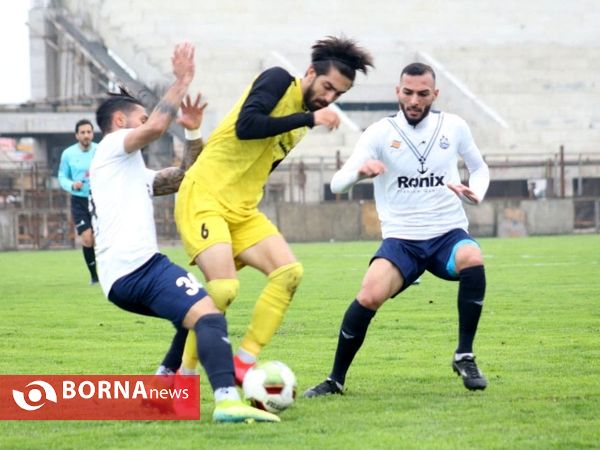 دیدار تیم های فوتبال ملوان بندرانزلی _نود ارومیه