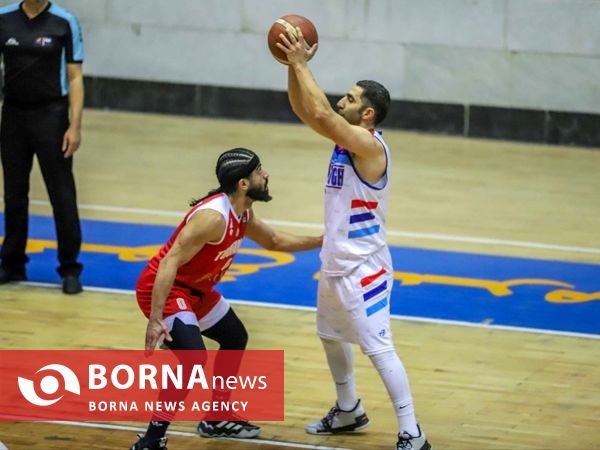 دیدار تیم های بسکتبال نبوغ - توفارقان