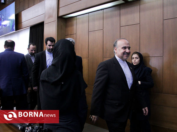 نشست مشترک فدراسیون های ورزشی با حضور سلطانی فر و وزیر جوانان و ورزش عراق