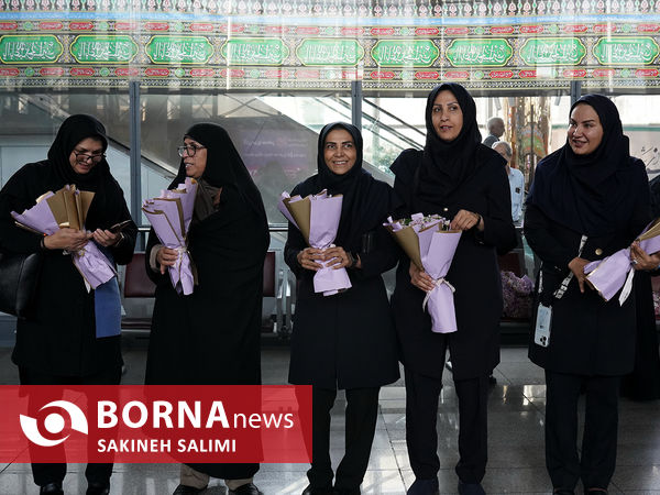  استقبال از تیم ملی بسکتبال بانوان ایران 