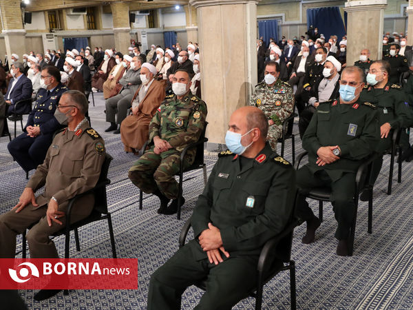 دیدار مسئولان نظام با مقام معظم رهبری