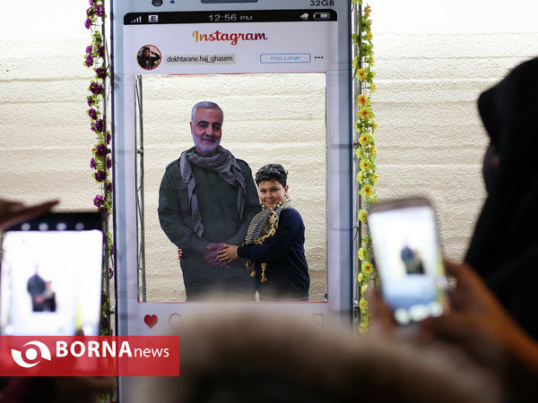 اجتماع دختران حاج قاسم - ورزشگاه ۱۲هزار نفری آزادی