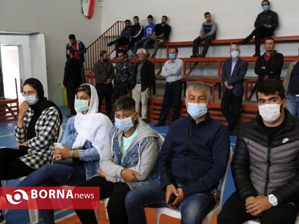 مراسم استقبال از مقام آوران مسابقات انتخابی المپیک _ بندرانزلی