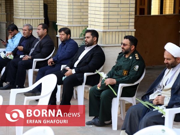 عطرافشانی یادمان شهدای گمنام ساری در هفته پارالمپیک