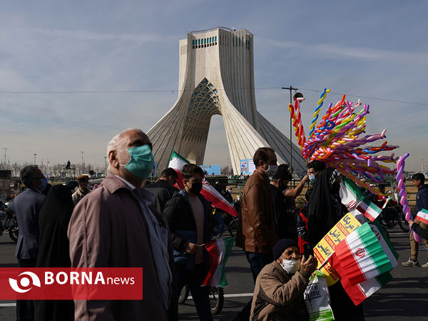 راهپیمایی روز ۲۲ بهمن - تهران ( ۴ )