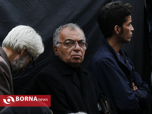 تشییع پیکر مرحوم جمشید مشایخی