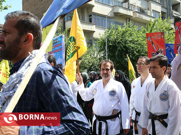 راهپیمایی روز جهانی قدس در تهران - ۱