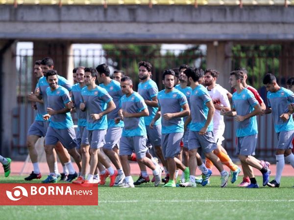 تمرینات صبح امروز تیم فوتبال سپیدرود رشت